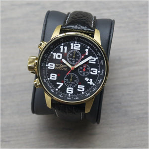 Buy now Invicta Men's I-Force Left Handed Quartz Watch with Leather Strap at indiglob india