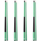 GSE Games & Sports Expert 58" 2-Piece Fiberglass Graphite Composite Billiard Pool Cue Sticks (Several Colors Available, Weight from 18oz, 19oz, 20oz, 21oz)