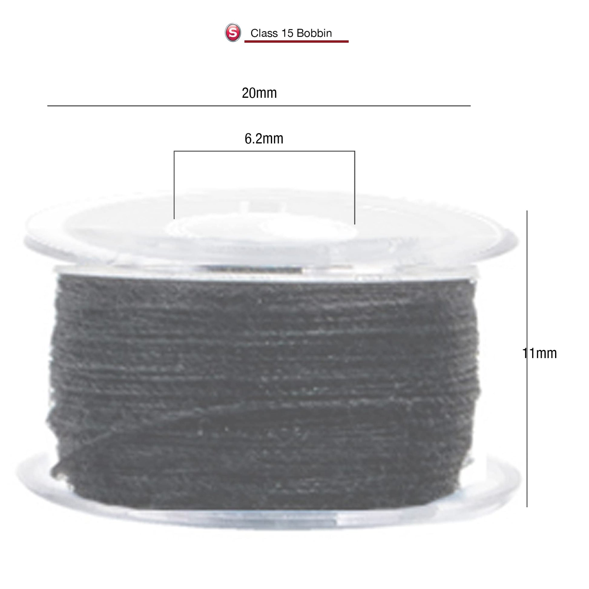 Buy now SINGER 21495 Class 15 Threaded Bobbins, Transparent, Assorted Colors, 12-Count at indiglob india