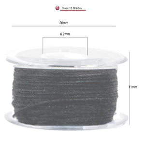Buy now SINGER 21495 Class 15 Threaded Bobbins, Transparent, Assorted Colors, 12-Count at indiglob india