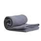 Cozy-Soft Microfleece Travel Blanket, 50x60 Inch, Lightweight, Compact, Perfect for Airplane and Car, Charcoal - My Store