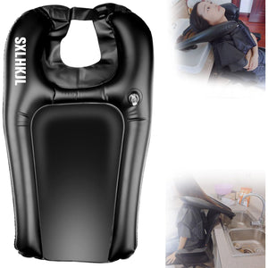 Hair Washing Tray for Sink at Home, Shampoo Tray, Portable Sink for Washing Hair, Portable Shampoo Bowl for Bedridden, Handicapped, Kids, Seniors, Pregnant, Wheelchair at Kitchen