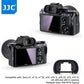 2 Pack Camera Eyecup Eye Cup Eyepiece Spare Replacement for Sony A9II A7RIV A7RIII A7III A7RII A7SII A7II A7R A7S A7 A9 A99II A58, Replaces Sony FDA-EP18 FDA-EP16 FDA-EP15