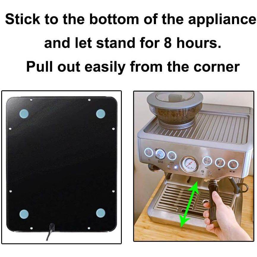 Appliance Sliders for Kitchen Appliances, DIY Teflon Coffee Maker Slider, 12 PCS Coffee Pot Slider Tray Alternatives - My Store