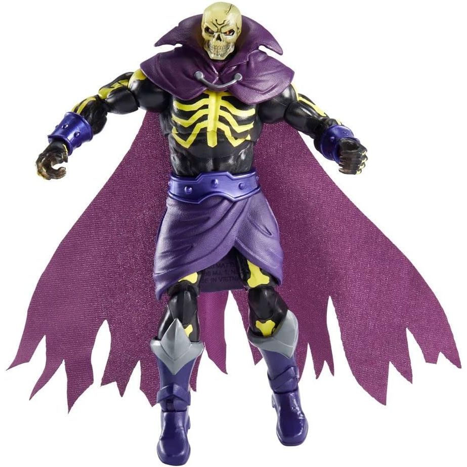 Masters of the Universe Masterverse Scare Glow Action Figure with Glow-in-The-Dark Head & Accessories, 7-inch Motu Collectible Gift for Fans 6 Years Old & Up
