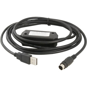 uxcell USB to RS422 PLC Programming Cable 2.5M/8.2ft USB-SC09-FX Cable for Mitsubishi MELSEC PLC Programming