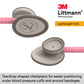 3M Littmann Lightweight II S.E. Stethoscope, 2456, 28" Pearl Pink Tube