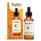 TruSkin Vitamin C Serum For Face – Anti Aging Face Serum with Vitamin C, Hyaluronic Acid, Vitamin E – Brightening Formula – Improve Appearance of Dark Spots, Tone, Fine Lines & Wrinkles, 2 Fl Oz