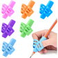 JuneLsy Pencil Grips for Kids Handwriting Pencil gripper Pencil Holder Posture Correction Training Writing AIDS for preschooler Kids toddler Children Special Needs (3 PCS)