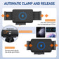 15W Qi Wireless Car Charger Mount Holder Compatible for Samsung Galaxy Z Fold7 Fold6 Fold5 Fold4 Fold3 Fold2 Fold 4.3in-6.9in Phone Auto Clamp Fast Charger - My Store
