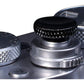Metal Soft Shutter Release Button,Delicate Camera Shutter Button Knurled Shape Black(2-Pack)