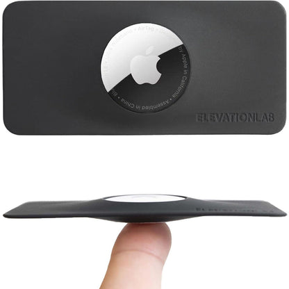 TagVault™ AirTag Wallet Holder - The Thinnest AirTag Wallet Card Insert | Flexible, Stays Hidden, Patent Pending | Elevation Lab