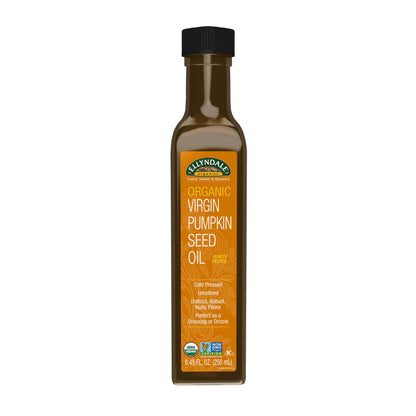 Buy now NOW Foods, Organic Virgin Pumpkin Seed Oil, Cold-Pressed, Unrefined, Distinct Robust, Nutty Flavor, Certified Non-GMO, 8.45-Ounce at indiglob india