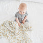 Buy now Copper Pearl Large Premium Knit Baby Swaddle Receiving Blanket Chip at indiglob india