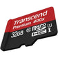 Transcend 2 GB microSD Flash Memory Card TS2GUSD