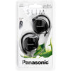 Panasonic- Rp-hs46e-k Slim Clip On Earphone - Black - Black