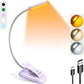 Buy now Glocusent Willow Book Light for Reading in Bed, 10LED Bright Reading Light, 3 Colors & 3 Brightness, Rechargeable Book Light Lasts for 80hr, Lightweight Clip on Book Light, Perfect for Book Lovers Purple at indiglob india