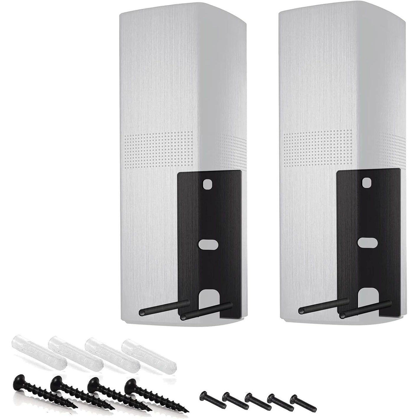 Dinghose Wall Brackets Compatible with Bose Surround Speakers 700，OmniJewel Lifestyle 650 Home Entertainment System (Black)