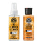 Buy now Chemical Guys Leather Cleaner and Conditioner Kit - 2 Bottles (4 oz Each), Car Cleaner and Conditioner, Safely Cleans & Conditions Leather Car Interiors, Furniture, Shoes, Boots, Bags, Apparel & More 4 Fl Oz KIT at indiglob india