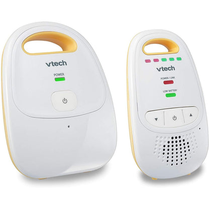 VTech Upgraded Audio Baby Monitor with Rechargeable Battery, Long Range, and Crystal-Clear Sound