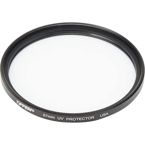 Tiffen 67UVP Slim 67mm UV Protection Filter for Camera Lens, Clear Optical Glass, Impact Resistant