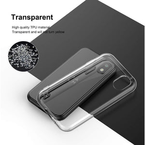 Palm Case, Palm Phone Case 2018 Clear, Foluu Scratch Resistant TPU Rubber Soft Skin Silicone Protective Case Cover with Lanyard for Verizon Palm Smartphone PVG100 (Pepito) 2018 (Crystal Clear)