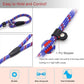 Dog Rope Leash, 5 FT Pet Slip Lead, Dog Training Leash, Standard Adjustable Pet Nylon Leash for Small Medium Dogs 10-80 lb Walking(Blue)