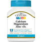 21st Century Cal Mag Zinc +D Tablets, 90 Count (Pack of 2)