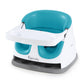 Buy now Ingenuity Baby Base 2-in-1 Booster Feeding and Floor Seat with Self-Storing Tray - Peacock Blue at indiglob india