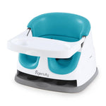 Buy now Ingenuity Baby Base 2-in-1 Booster Feeding and Floor Seat with Self-Storing Tray - Peacock Blue at indiglob india