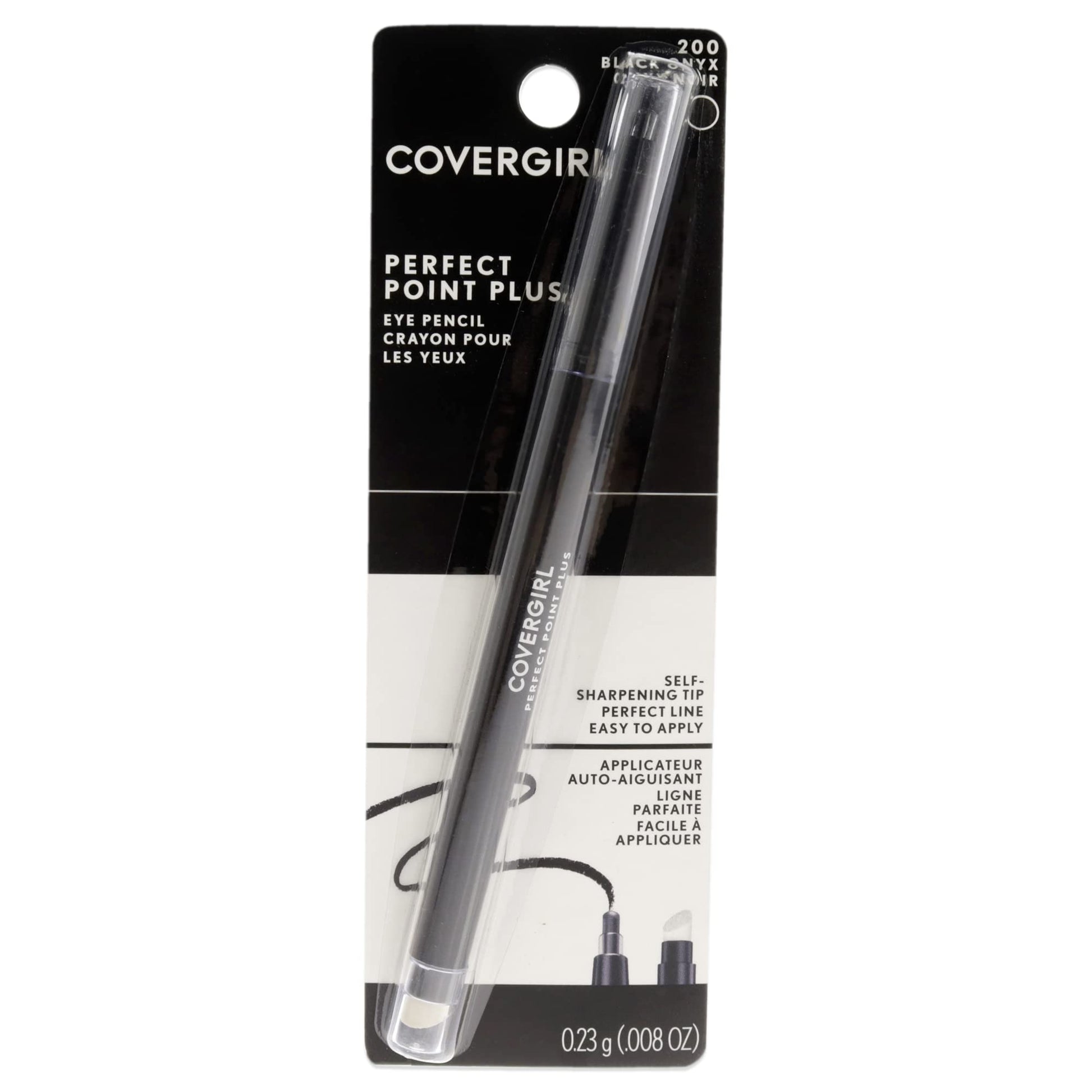Buy now Covergirl Perfect Point Plus Charcoal Color Eyeliner Pencil, 0.008 Ounce (Pack of 2) 200 Black Onyx (Pack of 1) 0.01 Ounce (Pack of 1) at indiglob india