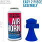 Large 3.5oz Marine Safety Air Horn, Very Loud Handheld Fog Horn, Compressed Can 3.5oz for Boating and Walking Safety