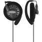 Koss KSC75 Portable On-Ear Clip Headphones, Retro Style, Ultra Lightweight, Silver and Black