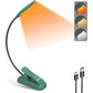 Buy now Glocusent Willow Book Light for Reading in Bed, 10LED Bright Reading Light, 3 Colors & 3 Brightness, Rechargeable Book Light Lasts for 80hr, Lightweight Clip on Book Light, Perfect for Book Lovers Green at indiglob india