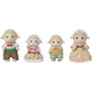 Calico Critters Pickleweeds Hedgehog Family - Set of 4 Collectible Doll Figures for Children Ages 3+