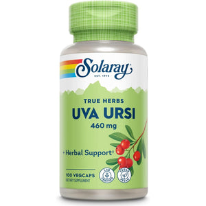 SOLARAY Uva Ursi Leaf 460 mg | Healthy Bladder, Kidney & Urinary Tract Function Support | Non-GMO | 100ct (Take 3 Daily)