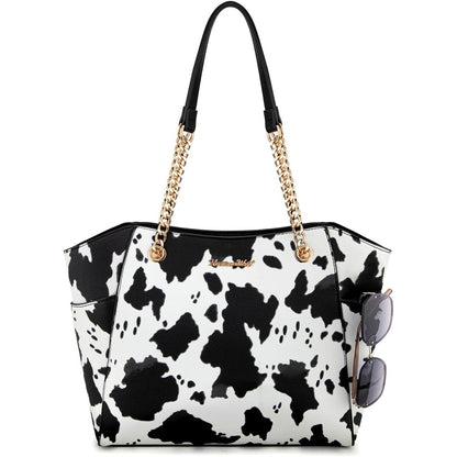 Montana West Tote Bag for Women Chain Top-handle Handbags