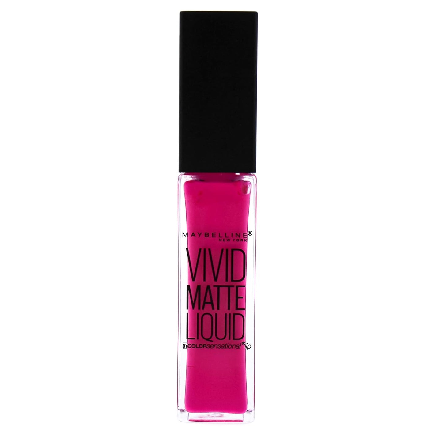 Maybelline New York Color Sensational Vivid Matte Liquid Lipstick, Electric Pink, 0.26 fl. oz.