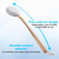 Lotion Applicator for Your Back, Lotion Applicators, Long Wooden Handle with Replaceable Brush Head, Easy Reach for Bath, Skin Cream, Tanning