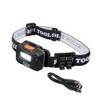 Buy now Klein Tools 56049 Rechargeable Headlamp / LED Lights, Adjustable Fabric Strap with Marker / Pencil Holder, 260 Lumens, for Work and Outdoors at indiglob india