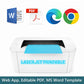 1 Lot de 600 étiquettes autocollantes Pour câble avec marquage, Format A4, 20 feu - My Store