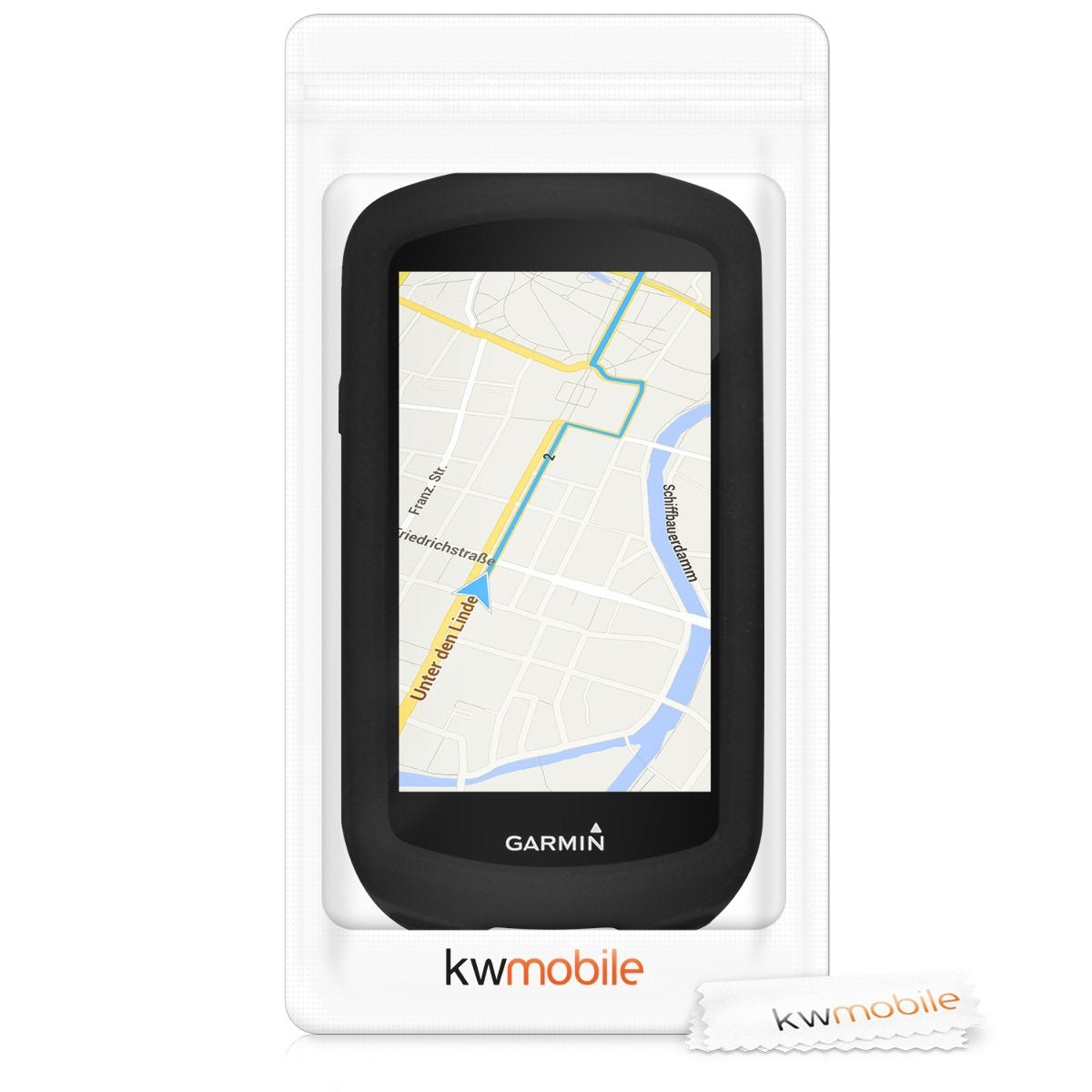 Buy now kwmobile Case Compatible with Garmin Edge 1030/1030 Plus - Case Soft Silicone Bike GPS Protective Cover at indiglob india