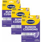 Dr. Scholl's BUNION CUSHION with Hydrogel Technology, 5ct // Cushioning Protection against Shoe Pressure and Friction that Fits Easily In Any Shoe for Immediate and All-Day Pain Relief