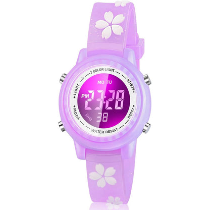 Waterproof LED Kids Watches with Alarm - Kids Toys Gifts for Girls Age 3-10