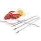 Norpro Stainless Steel Seafood Forks 6.75" | 4-Count per Pack | 1-Pack