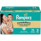 Pampers Baby Diapers - Swaddlers - Size 3, 78 Count, Ultra Absorbant Disposable Infant Diaper