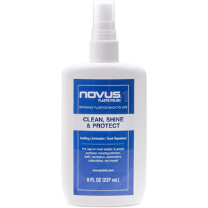 NOVUS 7020 | Plastic Clean & Shine #1 | 8 Ounce Bottle