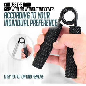 Logest Metal Hand Grip Set, 100LB-350LB 6 Pack 50LB-350LB 7 Pack No Slip Heavy-Duty Grip Strengthener with Gift Box, Great Wrist & Forearm Hand Exerciser, Home Gym, Hand Gripper Grip Strength Trainer