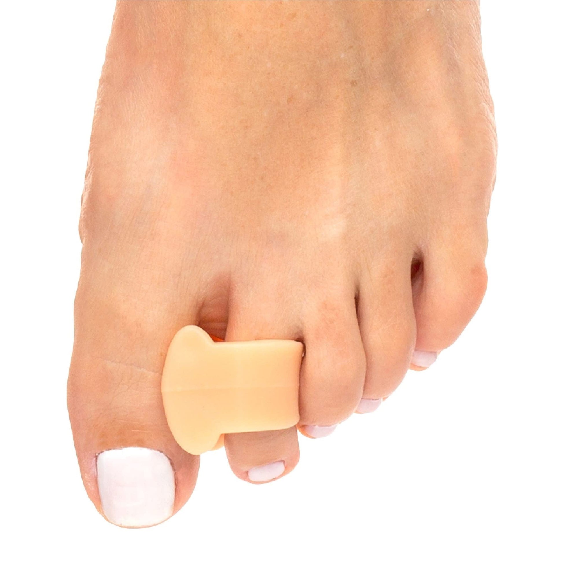 Buy now ZenToes Gel Toe Separators for Overlapping Toes, Bunions, Big Toe Alignment, Corrector and Spacer - 4 Pack (White) at indiglob india
