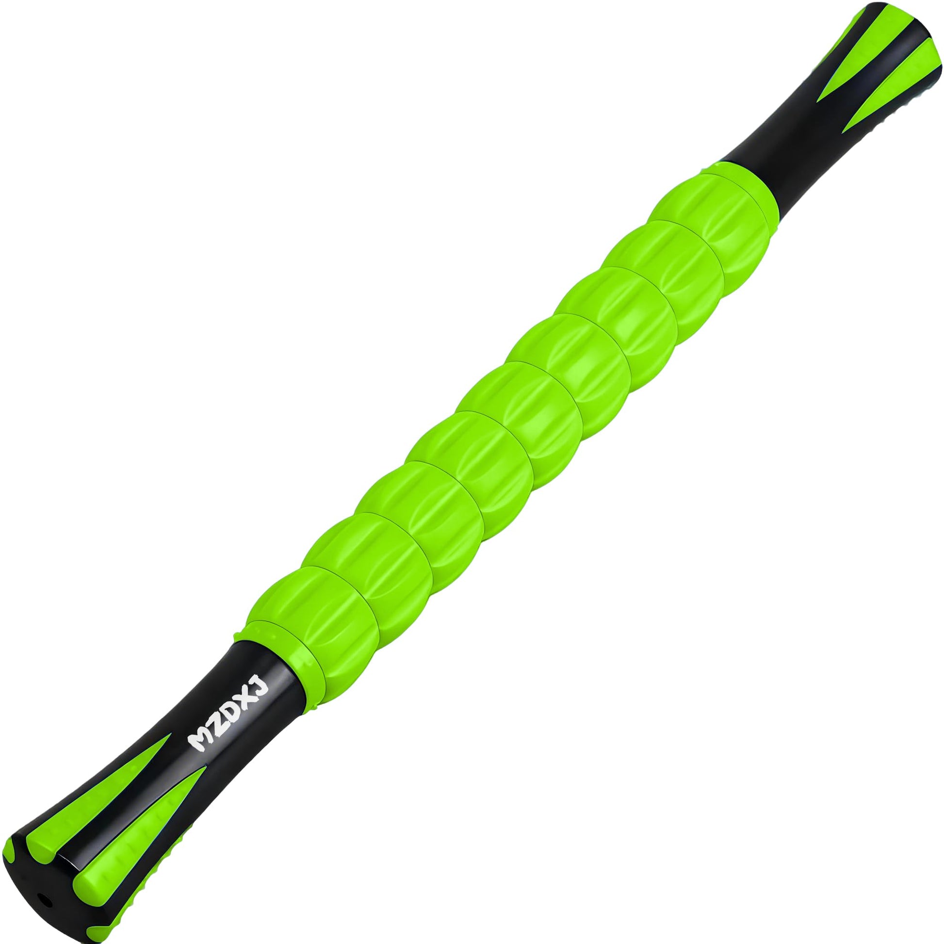 Buy now Muscle Roller Massage Roller Stick- Deep Tissue Fascia Blaster for Myofascial Pain Relief, Lymphatic Drainage & Body Sculpting, Handheld Physical Therapy & Recovery Tool (Black White-24 inch) at indiglob india